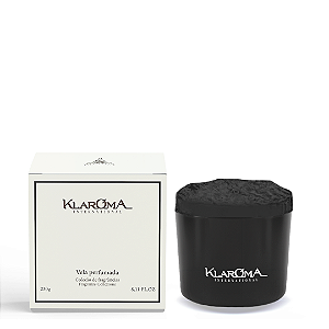 Vela Cristal Preto Rosa & Almíscar - 230g