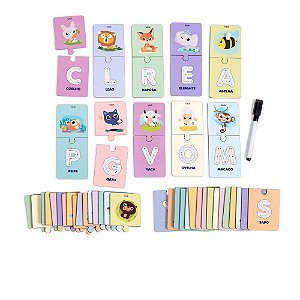 Alfabeto Ilustrado Escreve e Apague