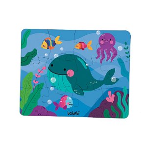 Quebra-Cabeça Gigante Fundo do Mar