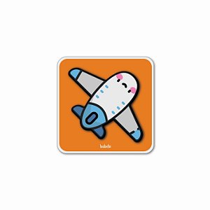 Quebra-cabeça 4 partes Avião