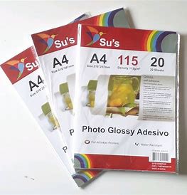 Pacote folha Adesiva