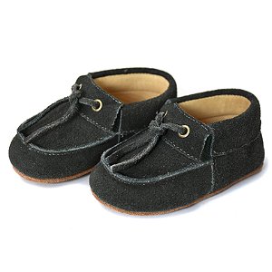 Calçado Moccs Infantil Unissex em Couro Cor Verde - Modelo 3402 | Bili Bilu
