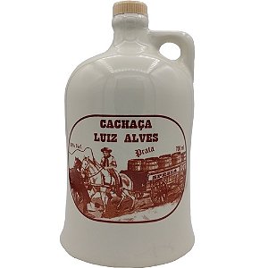 Cachaça Porcelana Prata Luiz Alves Spezia 700ml
