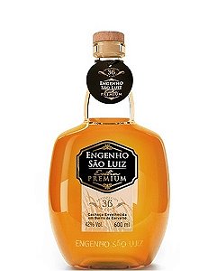 Cachaça Ouro Extra Premium 36 Meses Engenho São Luiz 600ml