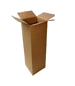75un Caixa de Papelão para o Envio de Garrafas 11x11x36cm
