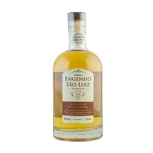 Cachaça Premium Amburana 18 Meses Engenho São Luiz 750ml