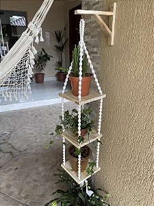 Suporte Ágave com uma ou mais bases em madeira pinus