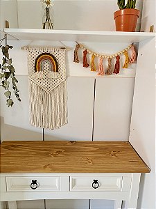 Varal de Tasséis - Varal Boho Decorativo