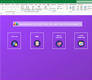 Planilha + Dashboard De Controle De Faturamento Contábil
