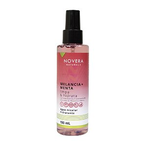 Água Micelar Hidratante Melancia + Menta 150mL - Novera Naturals