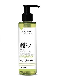 Sabonete Líquido Hidratante Novera Naturals Limão Siciliano + Verbena 150mL