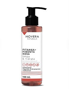Sabonete Líquido Hidratante Novera Naturals Pitanga e Pimenta Rosa 150mL
