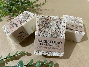 Sabonete Artesanal Barbatimão e Calêndula