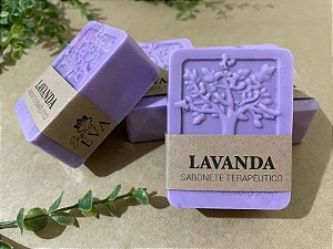 Sabonete Artesanal Lavanda (com Óleo Essencial de Lavanda)