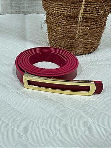 Cinto Fivelado Retangular