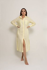 CHEMISE TRICOLINE AMARELA