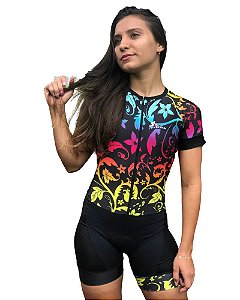 Macaquinho Forro em Gel Floral