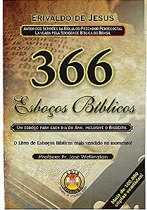 366 Esboços Bíblicos Vol.01 - Erivaldo de Jesus