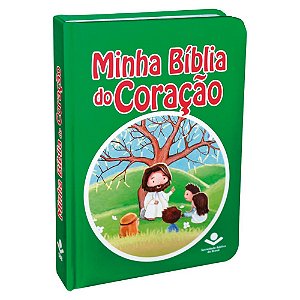 Minha Bíblia do Coração, Capa Dura Almofadada Ilustrada Tamanho Médio
