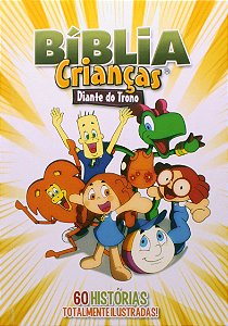Bíblia Crianças Diante do Trono, Capa Dura Ilustrada Tamanho Médio