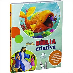 Minha Bíblia Criativa, Capa Dura Ilustrado Tamanho Grande - TNL560PMBC