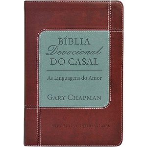 Bíblia Devocional do Casal - As Linguagens do Amor, capa luxo, NVI