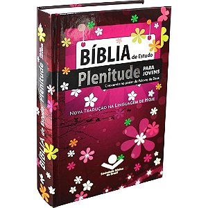 Bíblia de Estudo Plenitude para Jovens, Capa Dura Tamanho Médio, NTLH