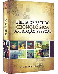 Bíblia de Estudo Cronológica Aplicação Pessoal, Tamanho Grande, Almeida RC
