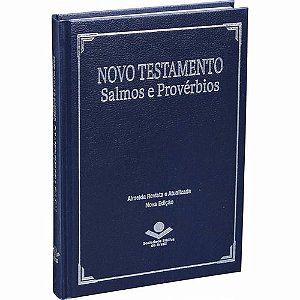 Novo Testamento - Salmos e Provérbios, capa dura, Almeida RA