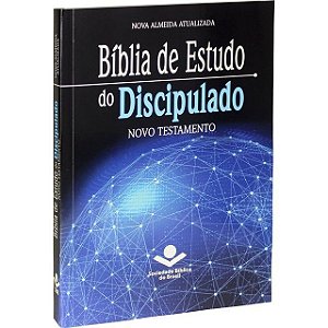 Bíblia de Estudo do Discipulado - Novo Testamento, Capa Brochura Tamanho Grande, NAA
