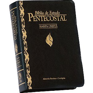 Bíblia de Estudo Pentecostal, Capa Luxo, Pequena, Almeida RC