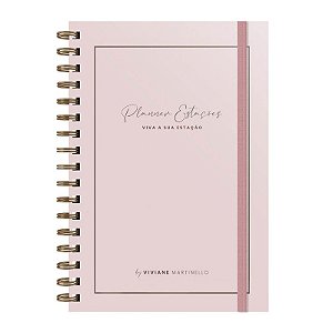 Planner Estações Rose - Viviane Martinello