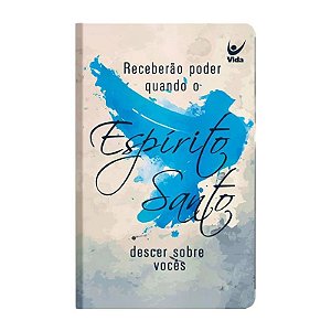 Bíblia Espírito Santo, Capa Semi-luxo Ilustrada Tamanho Grande, NVI