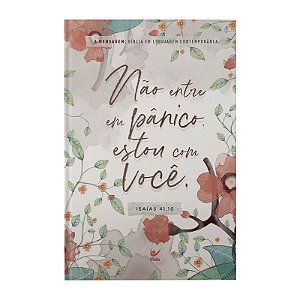 Bíblia A Mensagem, Capa Dura Ilustrada Tamanho Médio, Isaías 41:10 - Eugene Peterson