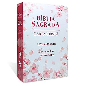 Bíblia Sagrada Letra Gigante SBB, Capa Dura Cerejeira Grande, Almeida RC