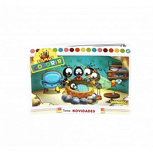 Livro para Colorir Smilingüido (Vamos Colorir) - Novidades - 41