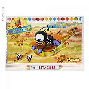 Livro para Colorir Smilingüido (Vamos Colorir) - Estações - 33