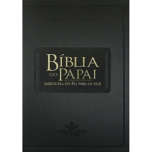 Bíblia do Papai, Capa Luxo Sintética Verde Nobre Tamanho Médio, Almeida RA