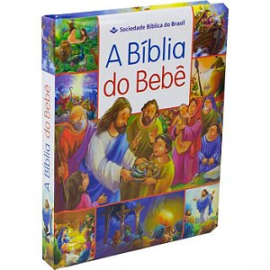 A Bíblia do Bebê SBB, Capa almofadada, TNL - TNL593PBB