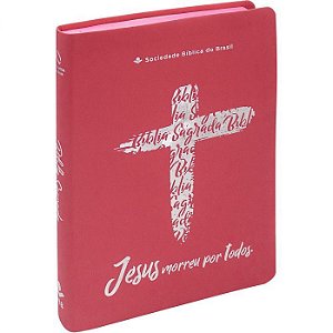 Bíblia Sagrada SBB, Capa Flexível Tamanho Médio Pink, NAA - NA065LGe