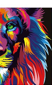 Bíblia Sagrada NVT, Capa dura Lion Colors, Letra normal - Mundo Cristão