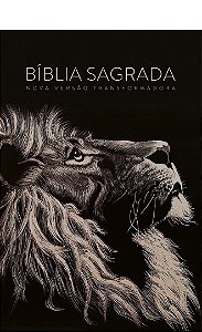 Bíblia Sagrada, Tamanho Médio Capa Dura Lion Head (Sem Índice) - NVT