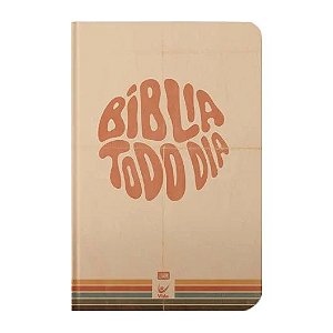 Bíblia Todo Dia,  A Mensagem, Tamanho Médio, Capa Dura Retro - Ed Vida