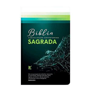 Bíblia Sagrada,  Capa Semi-luxo Águia Slim, AEC - Ed.Vida