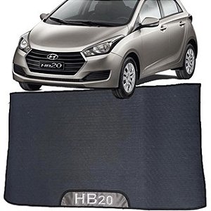 Tapete Emborrachado para Porta Malas Traseiro HB20 Hatch 2012-2019
