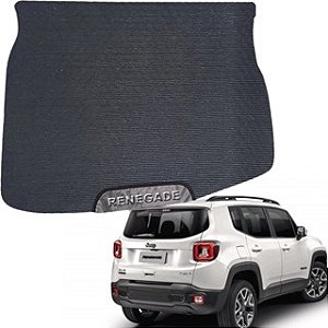 Tapete Emborrachado para Porta Malas Traseiro Jeep Renegade