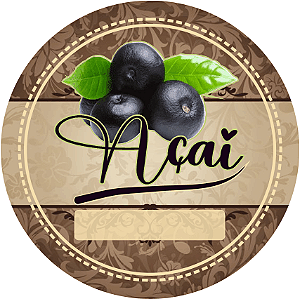Adesivos e Etiquetas para Açaí  Personalizado Profissionalize suas Embalagens Escolha o seu Modelo Favorito do Adesivo no Anuncio