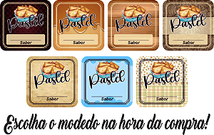 Adesivos e Etiquetas Pastel Personalizado Profissionalize suas Embalagens Escolha o seu Modelo Favorito do Adesivo no Anuncio