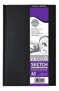 Caderno de Desenho Canson Art Book One 100g A5 100 Páginas