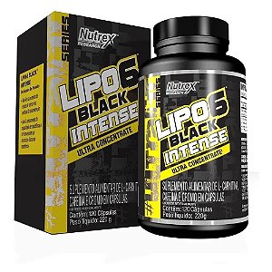 Lipo 6 Black Intense Ultra 120 Cápsulas